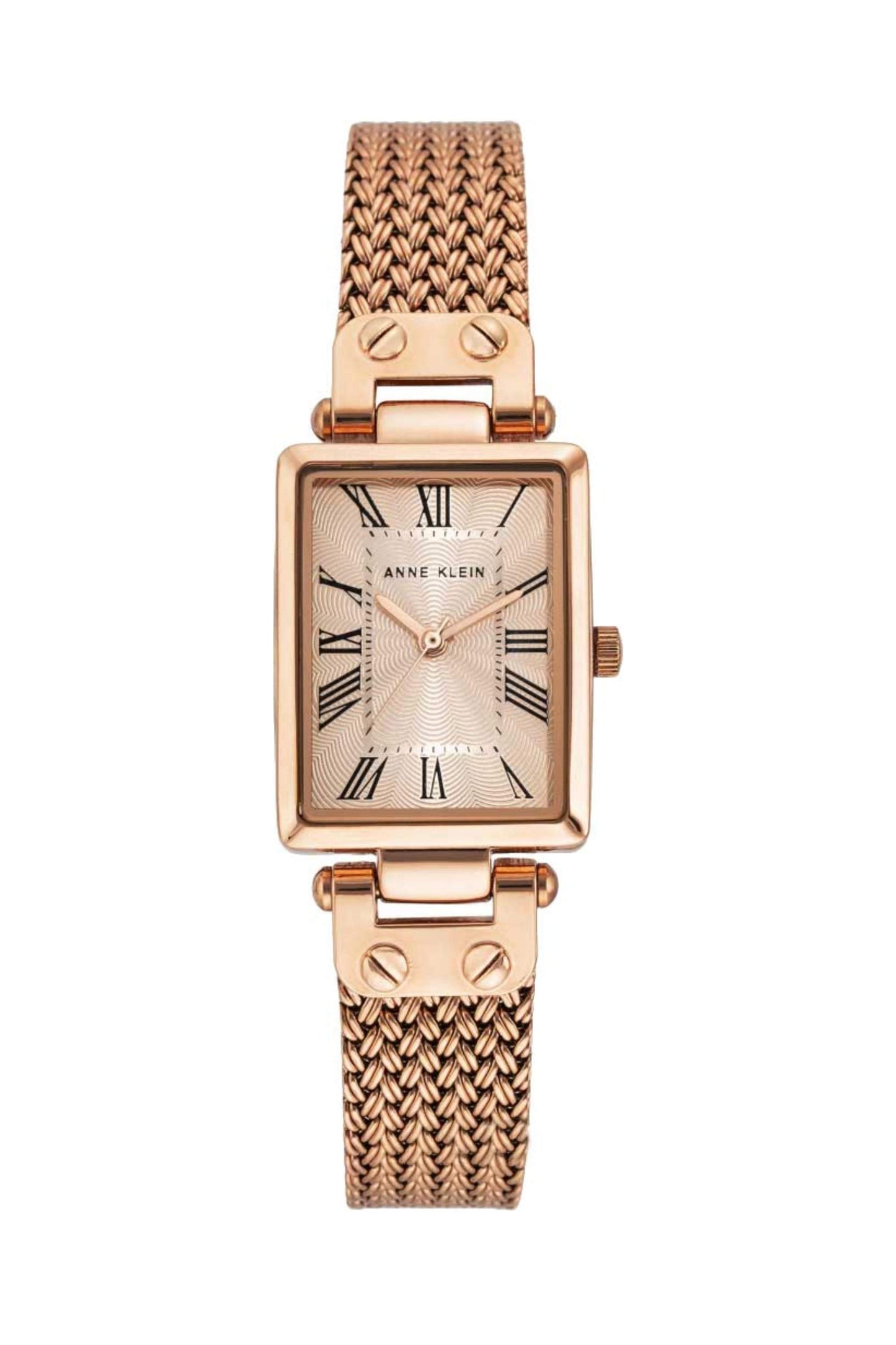 Reloj Análogo Rectangular Luxury Rosado de Mujer