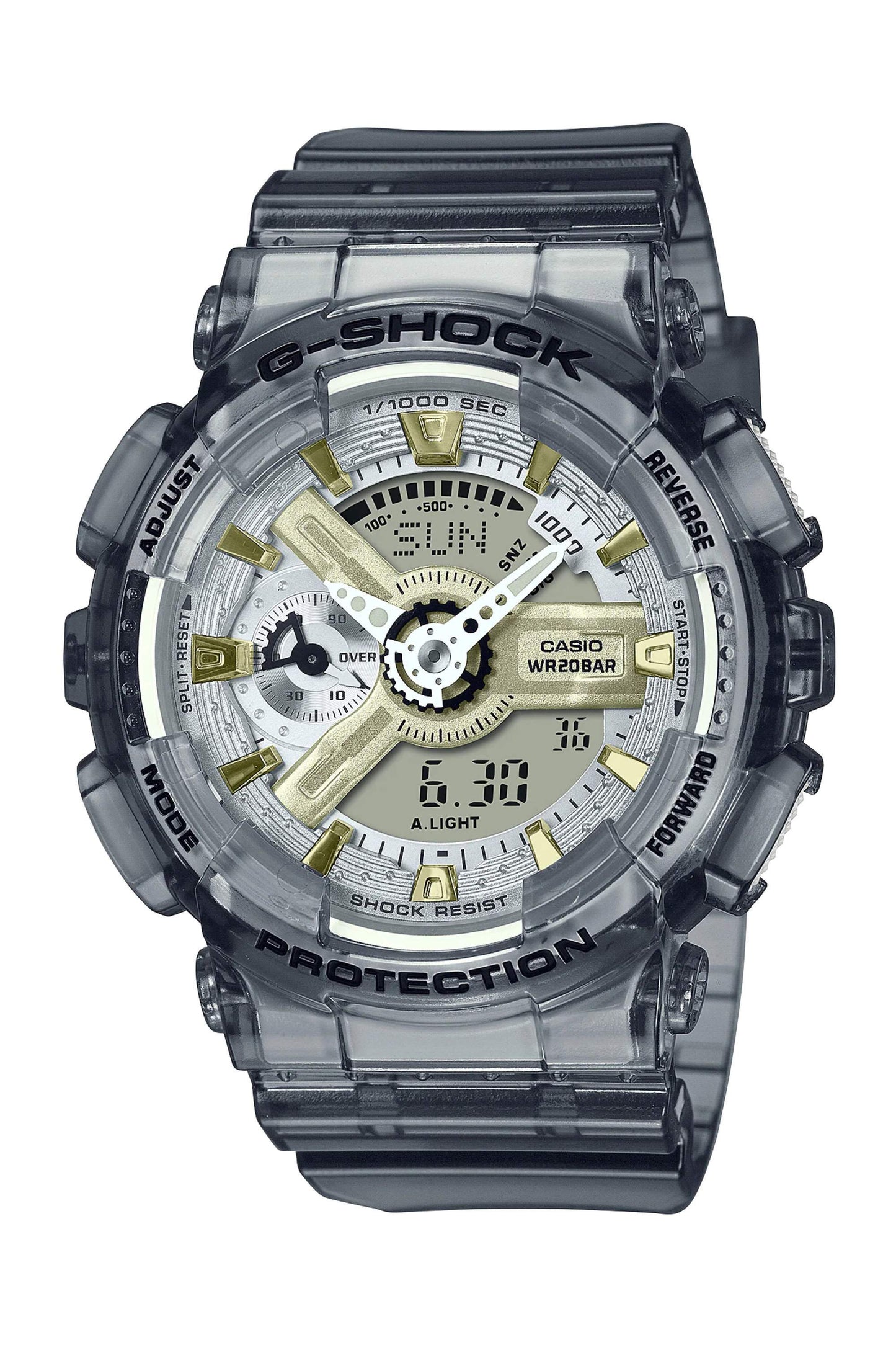 Reloj Análogo-Digital Sport Gris de Mujer