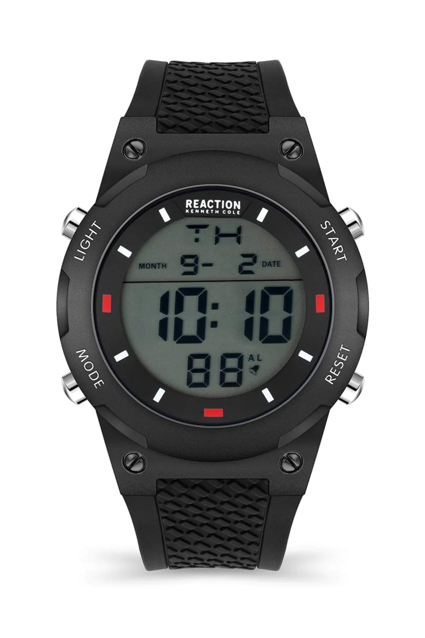 Reloj Digital Metal Sport Negro de Hombre