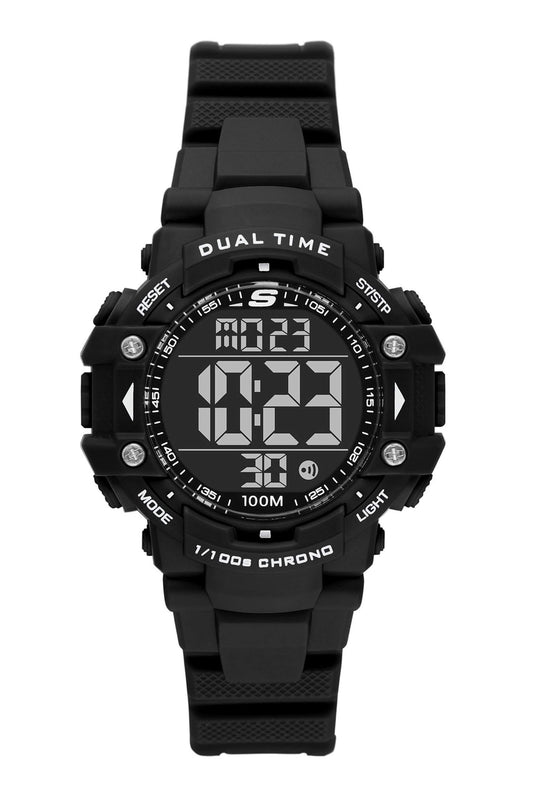 Reloj Digital Rossmoor Sport Negro de Mujer