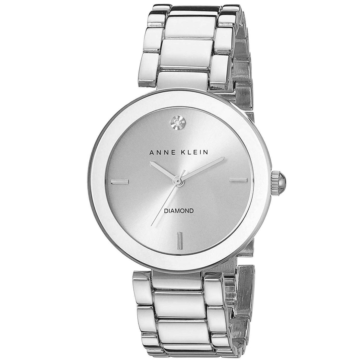 Reloj Análogo De Mujer Plateado