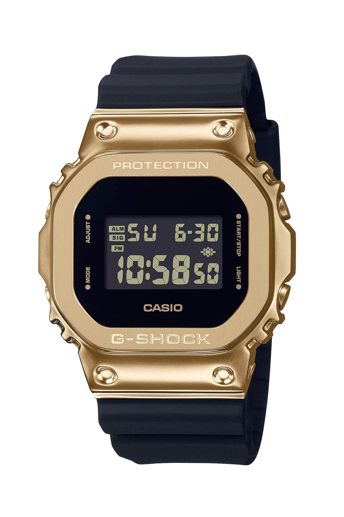 Reloj Digital Bemetal Casual Dorado de Hombre