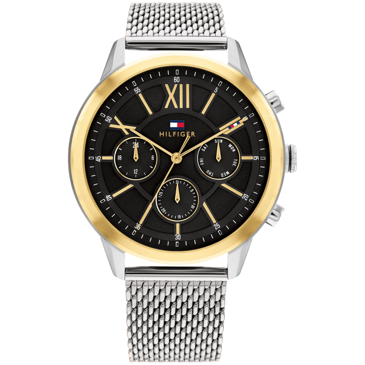 Reloj Análogo Plateado Casual de Hombre