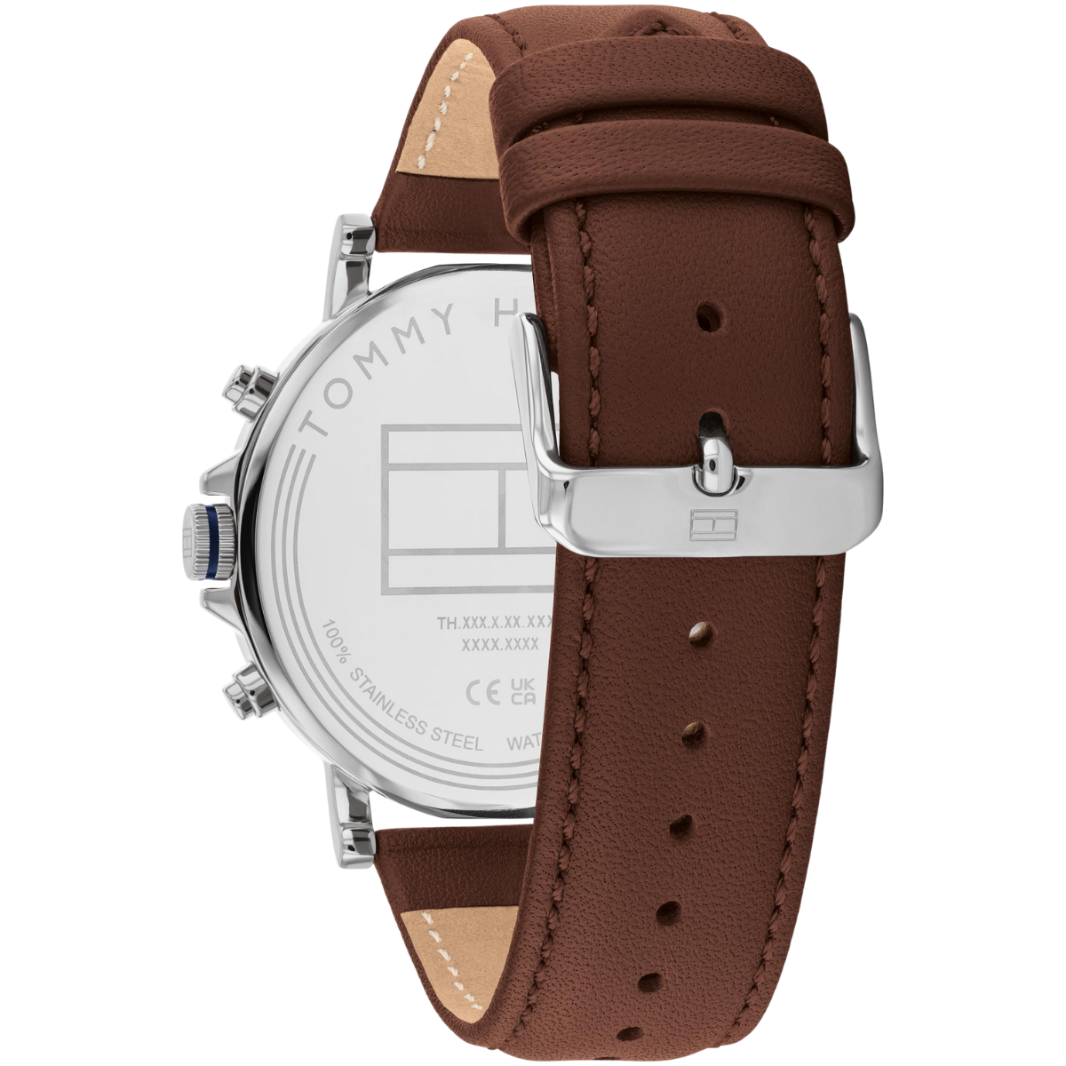 Reloj Análogo Plateado Ejecutivo de Hombre