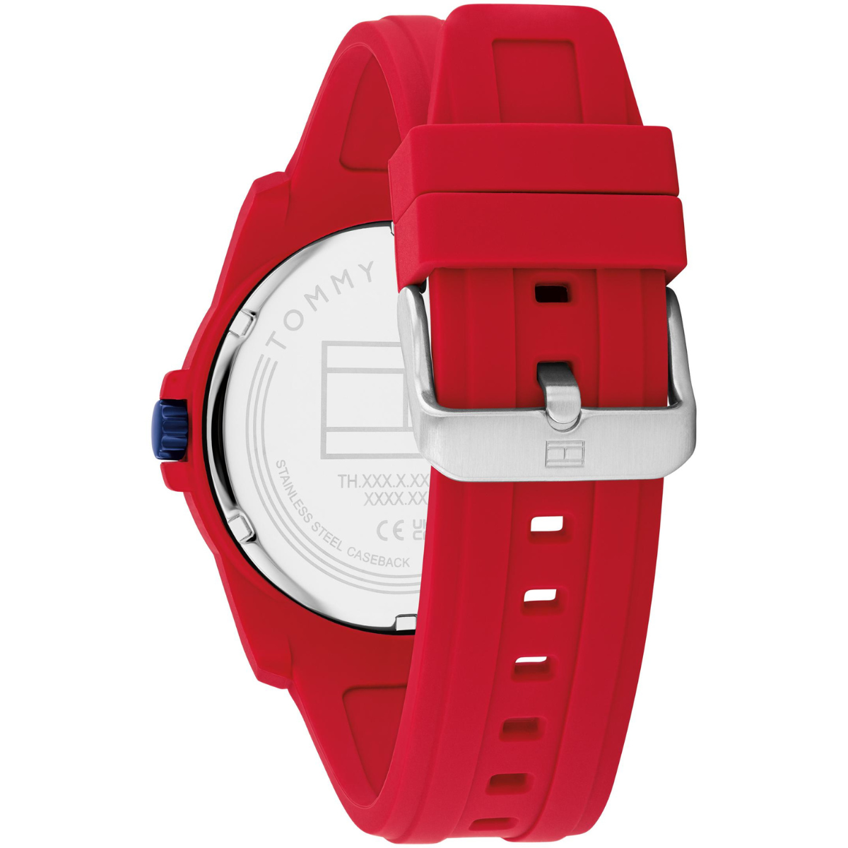 Reloj Análogo Rojo Casual de Hombre