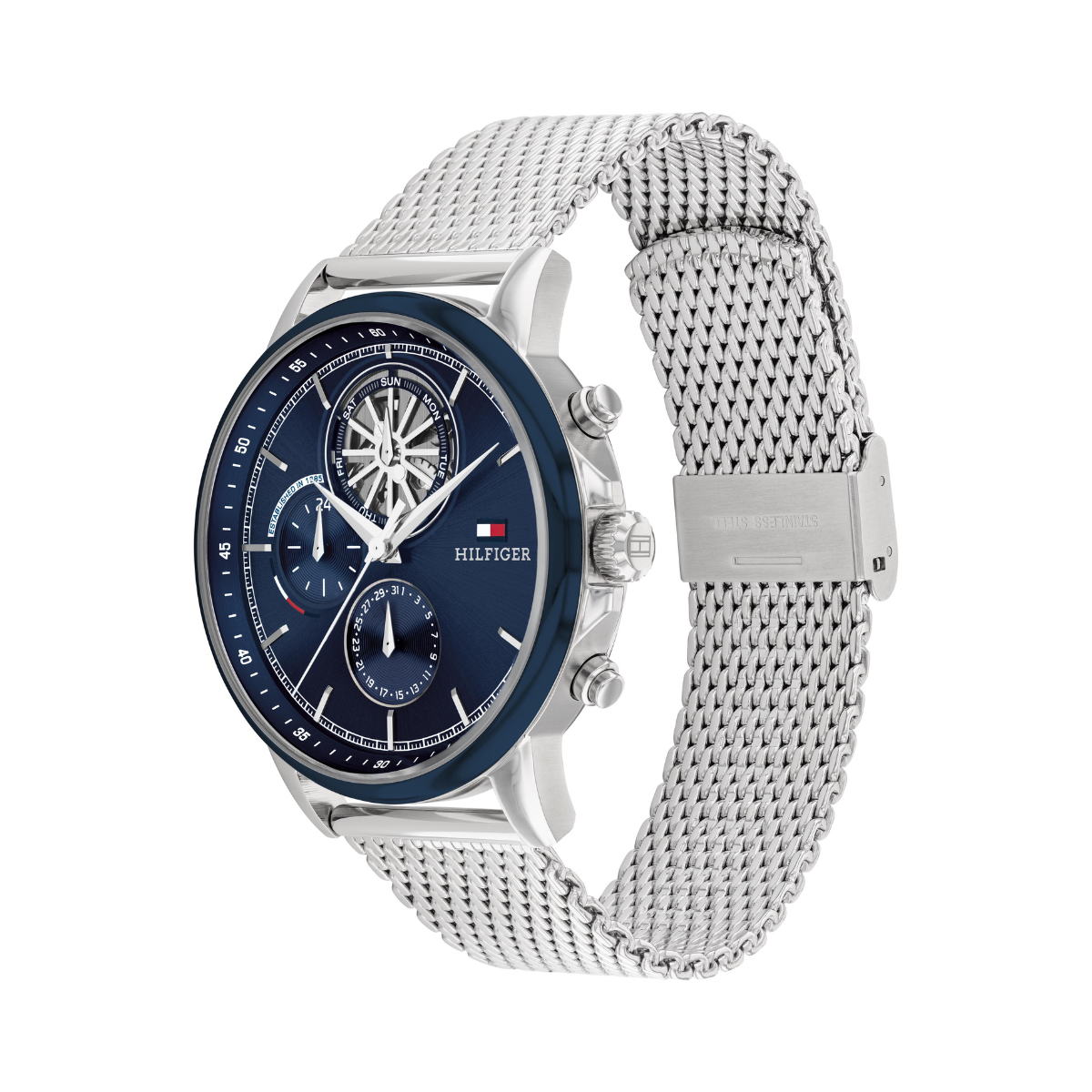 Reloj Análogo Azul Casual de Hombre