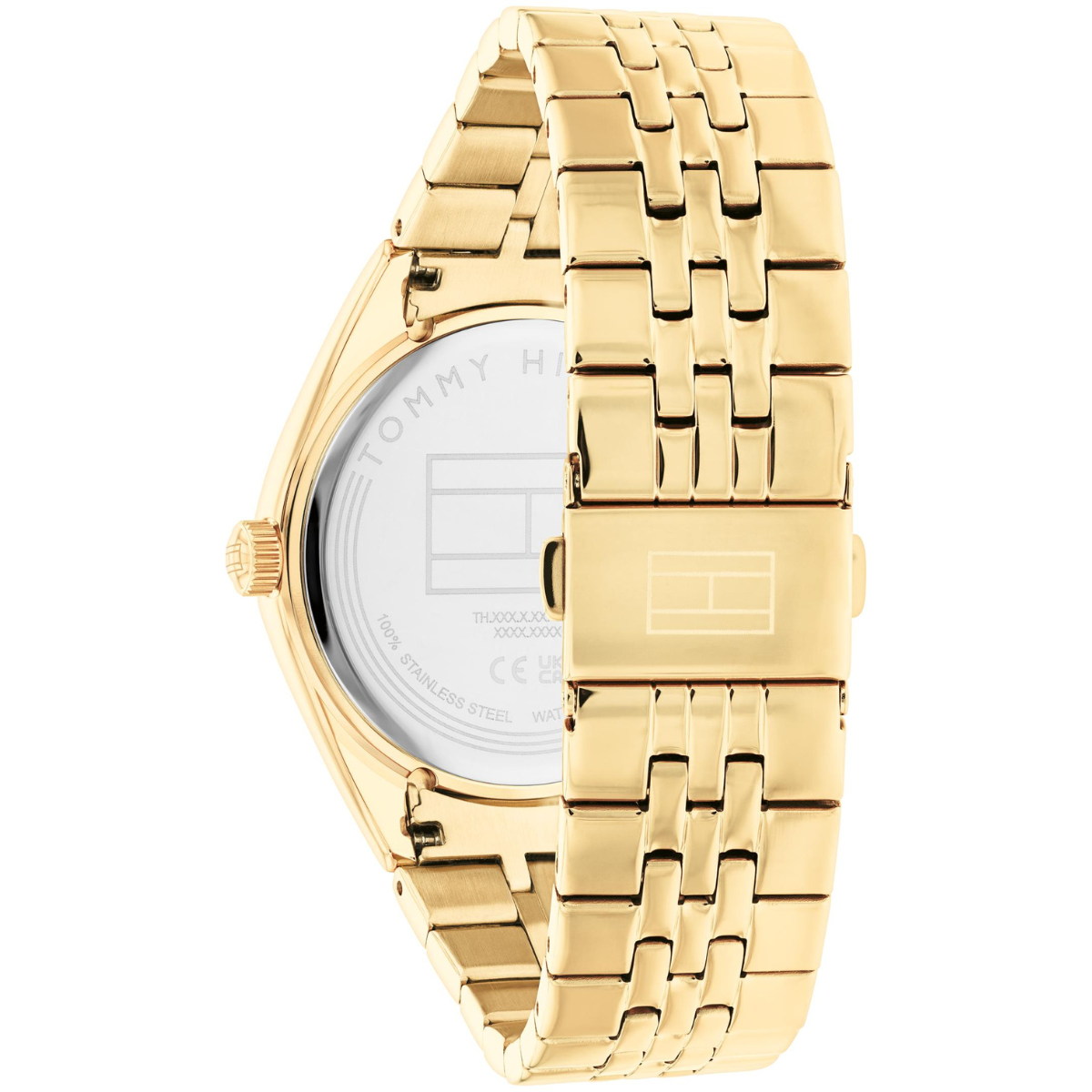 Reloj Análogo Dorado Casual de Mujer