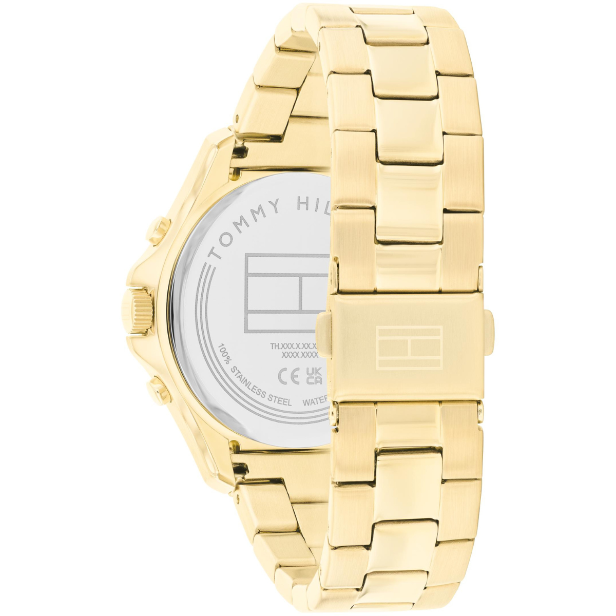 Reloj Análogo Dorado Casual de Mujer