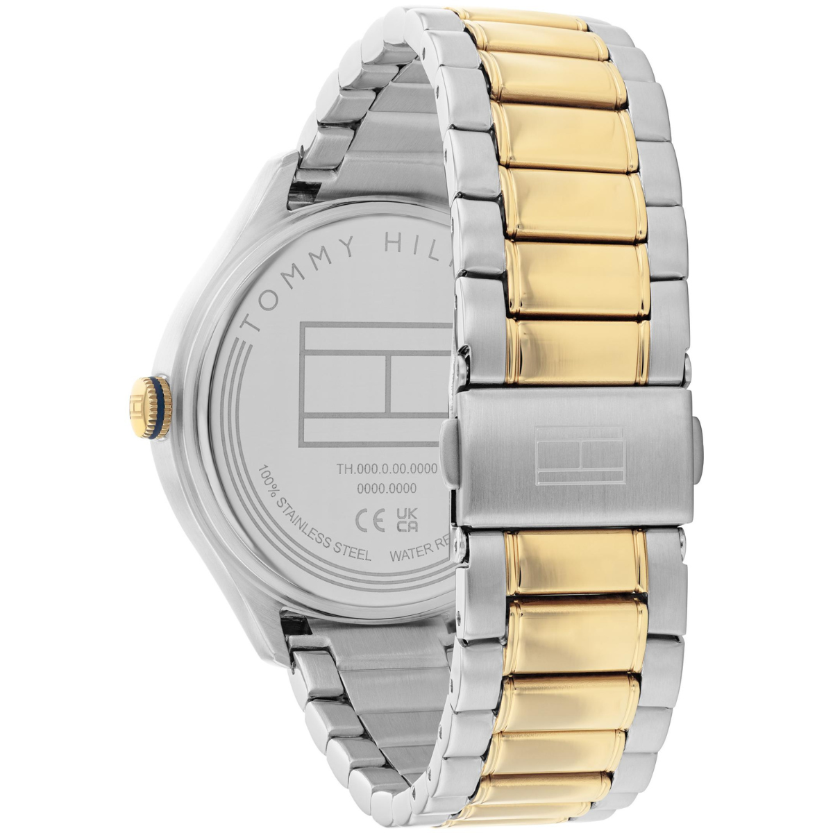 Reloj Análogo Plateado Casual de Mujer