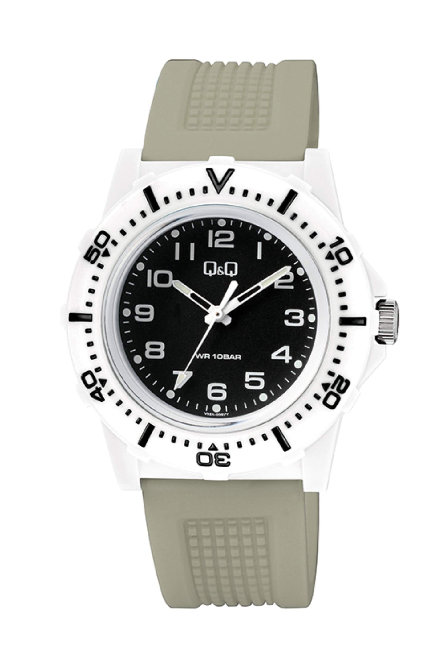 Reloj Análogo Deportivo Blanco de Hombre