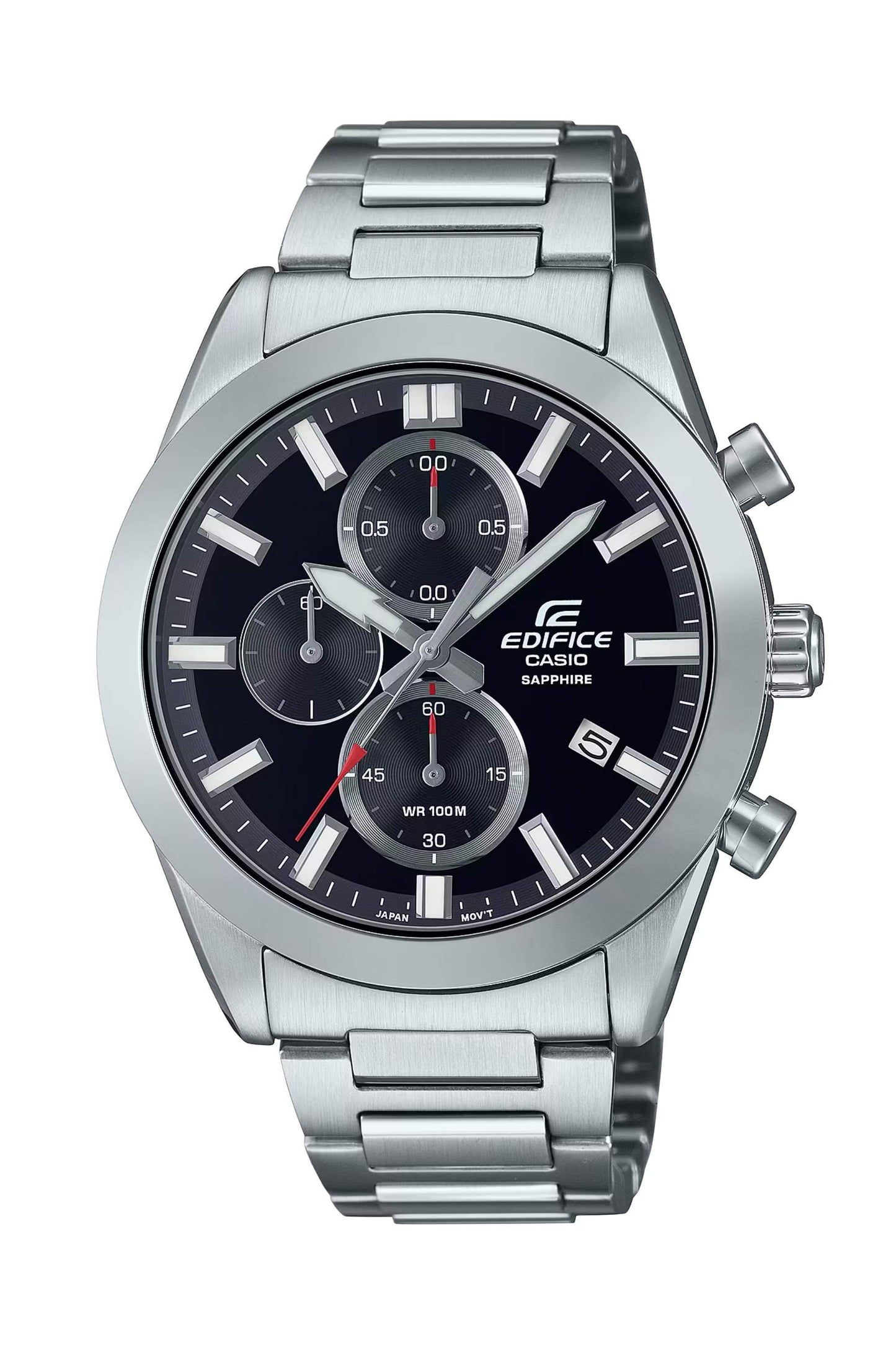 Reloj Análogo Sapphire Vintage Plateado de Hombre