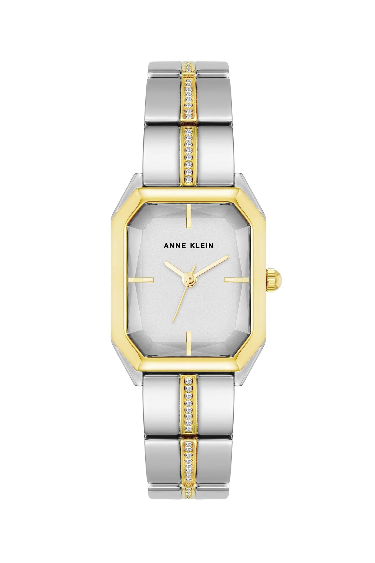 Reloj Análogo Rectangular Juvenil Dorado de Mujer