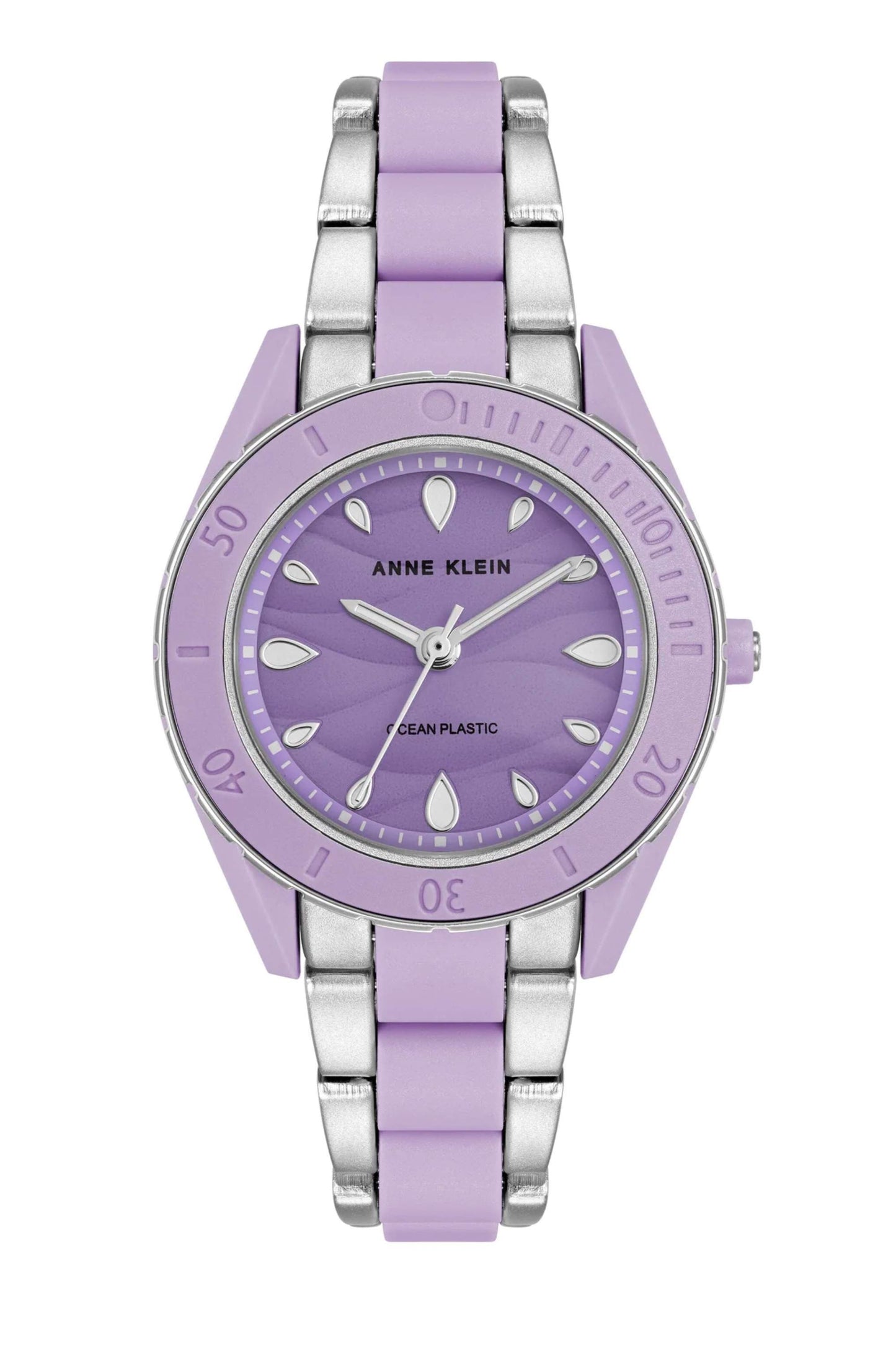 Reloj Análogo Consider-it Solar Juvenil Plateado de Mujer