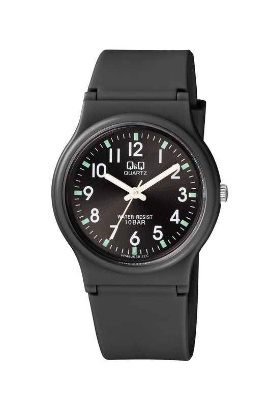 Reloj Análogo Casual Negro de Unisex