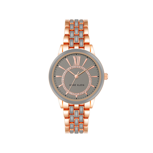 Reloj Análogo Luxury Rosado de Mujer