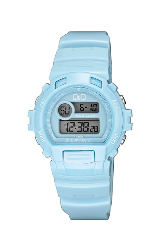 Reloj Digital Juvenil Celeste de Mujer
