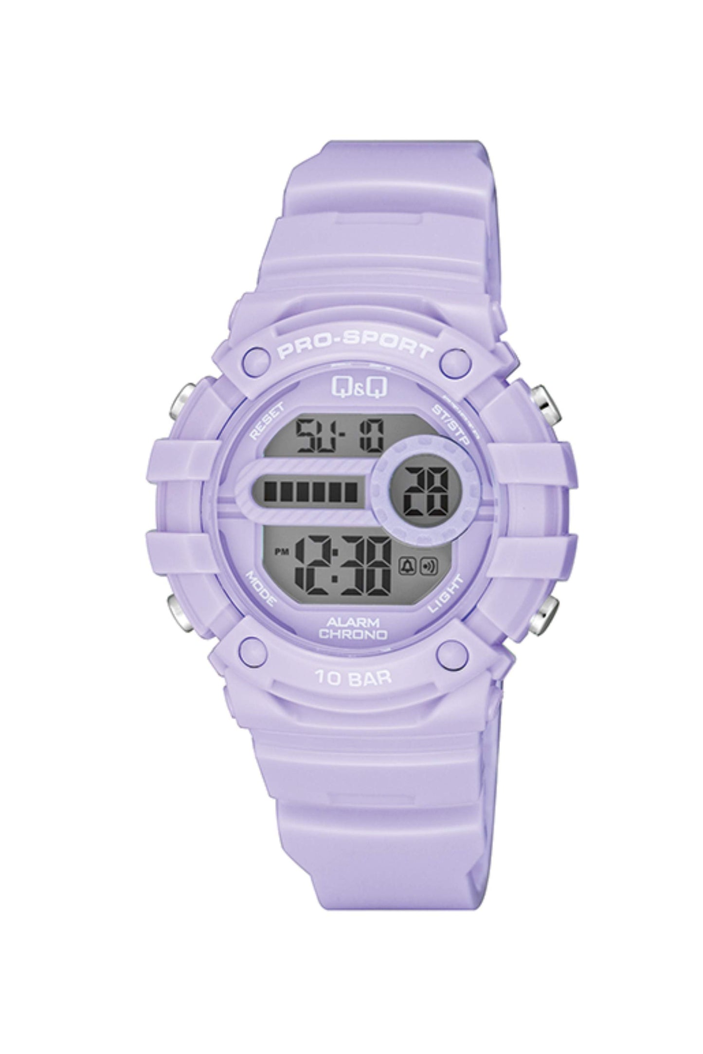 Reloj Digital Juvenil Morado de Mujer