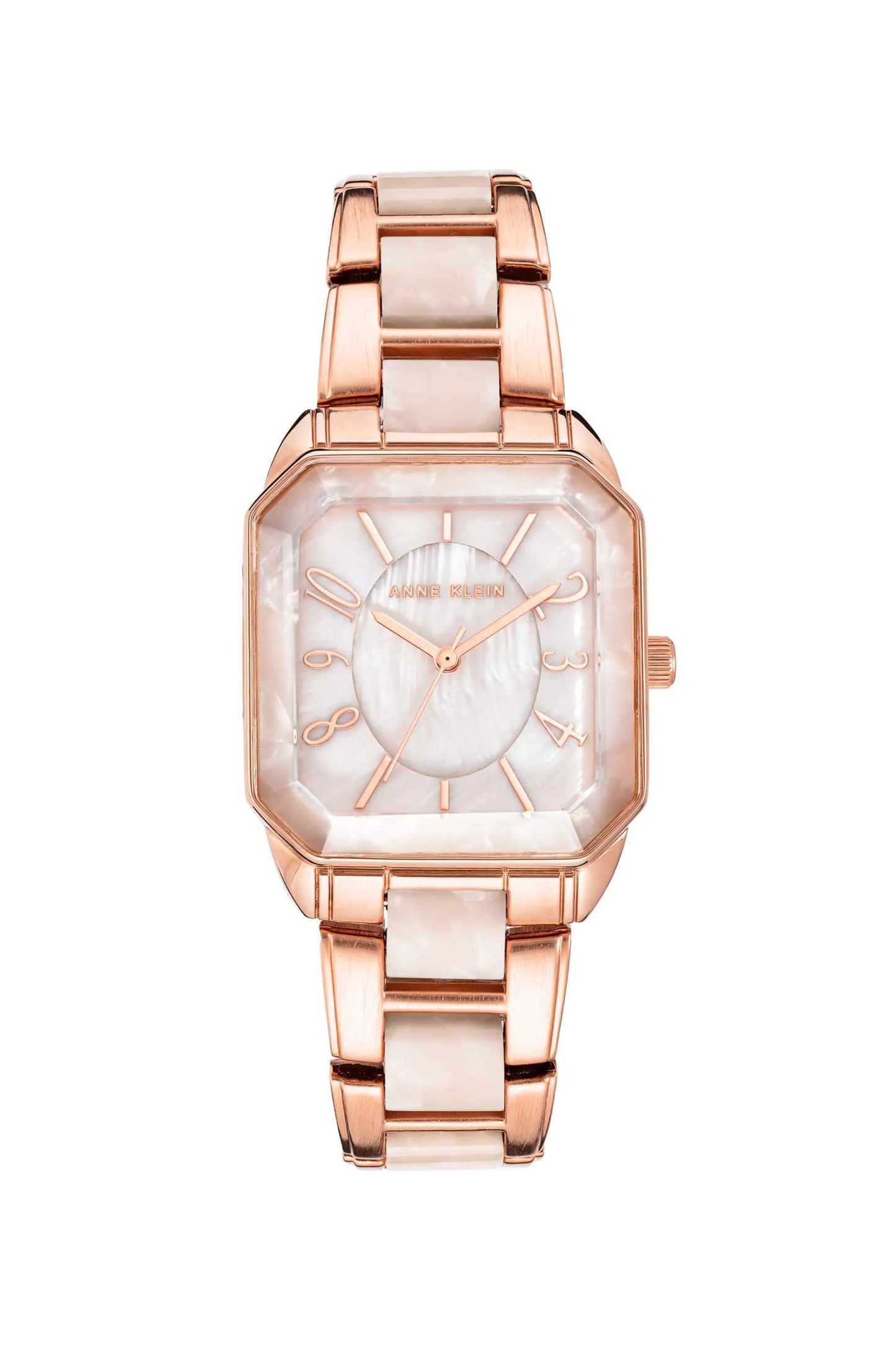 Reloj Análogo Cuadrado Luxury Rosado de Mujer