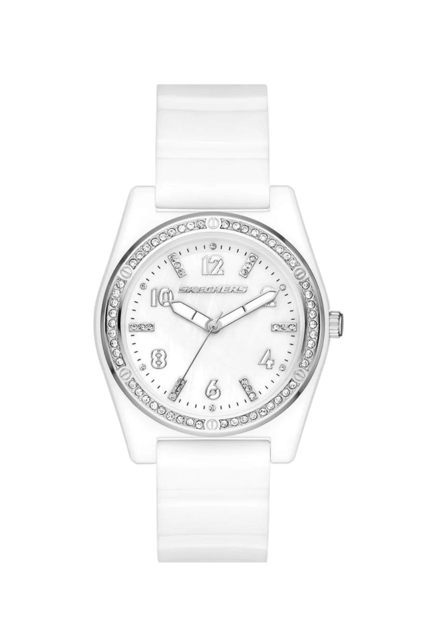 Reloj Análogo Evalyn Juvenil Blanco de Mujer