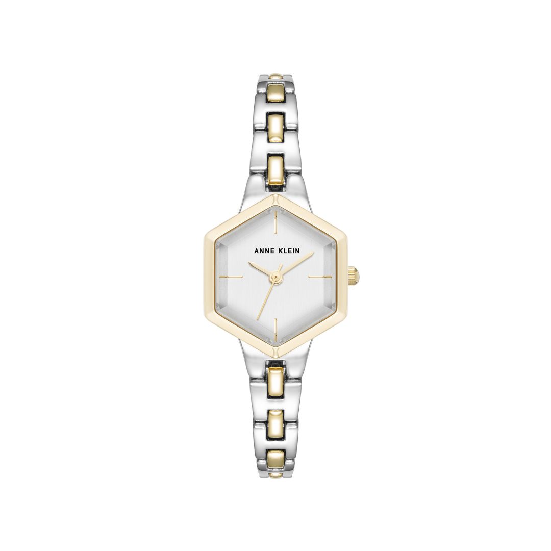 Reloj Análogo Luxury Plateado de Mujer