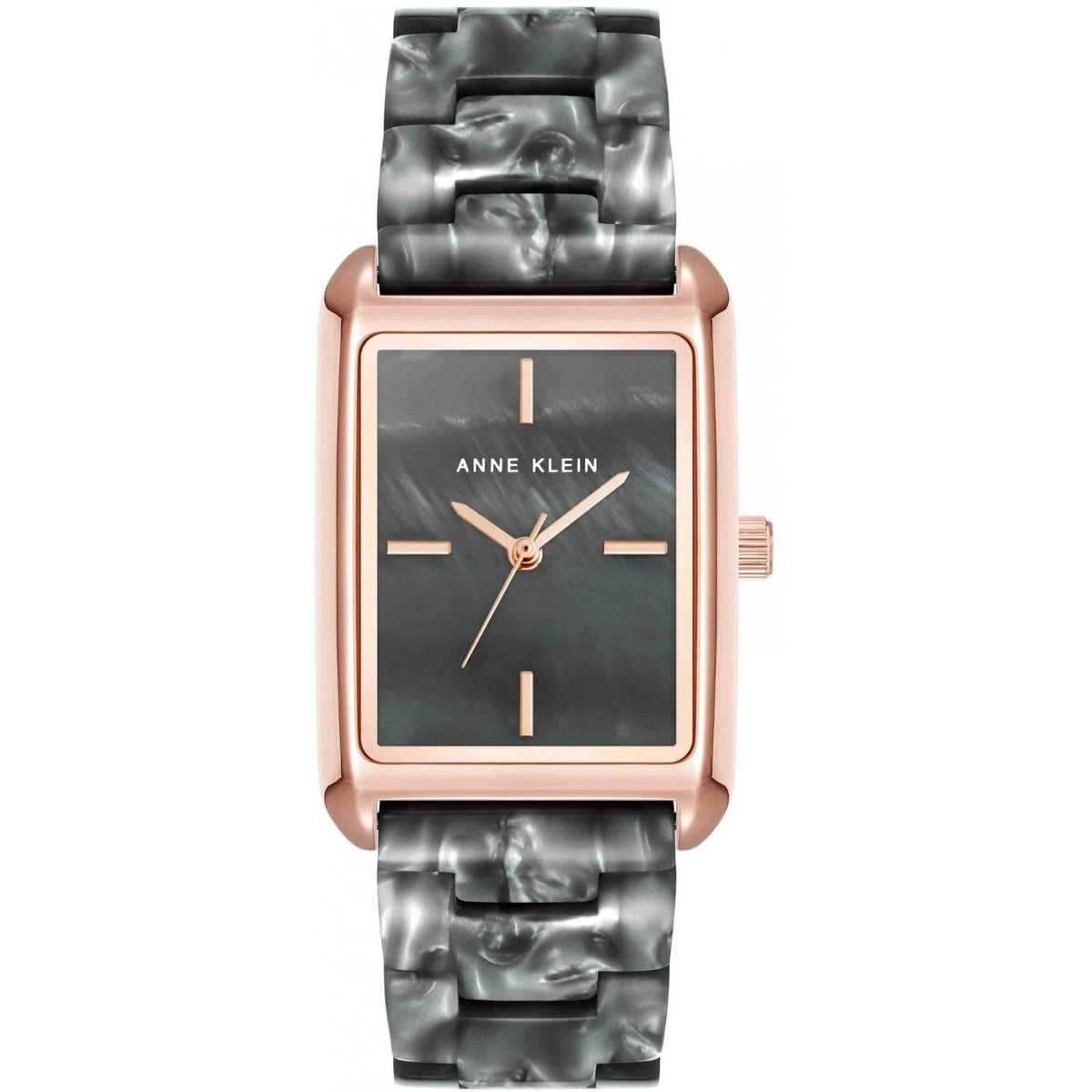 Reloj Análogo De Mujer Gris Y Oro Rosa