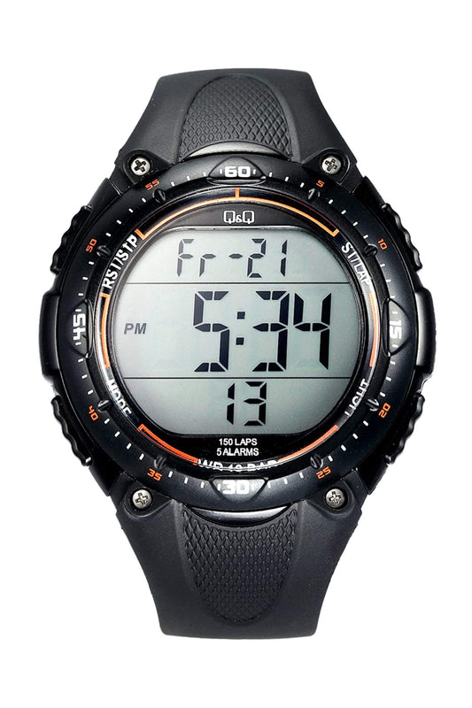Reloj Digital Deportivo Negro de Hombre