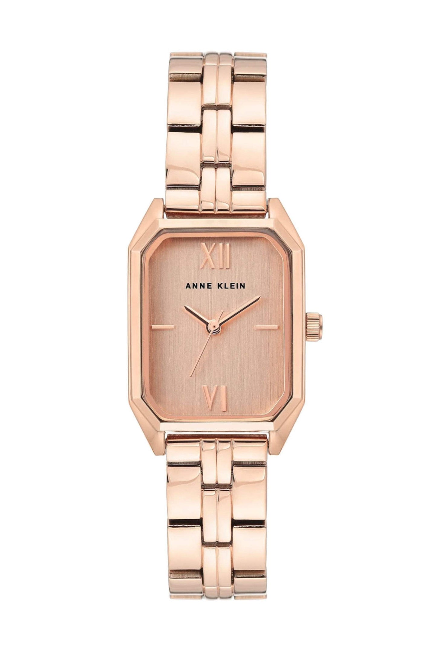 Reloj Análogo Rectangular Luxury Rosado de Mujer