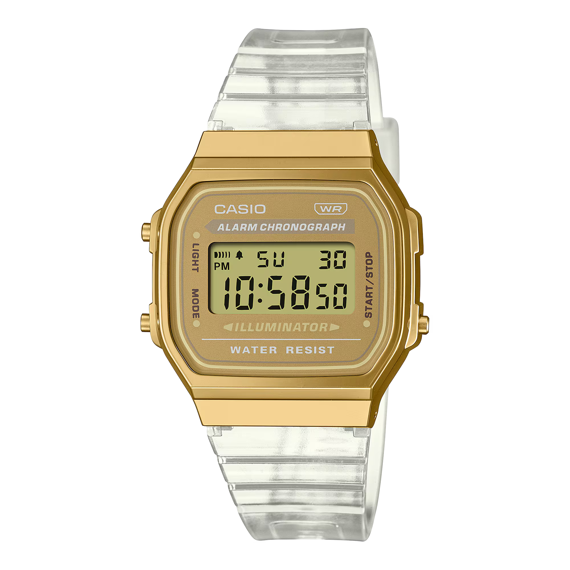 Reloj Digital Vintage Dorado de Mujer – Relojín Panamá