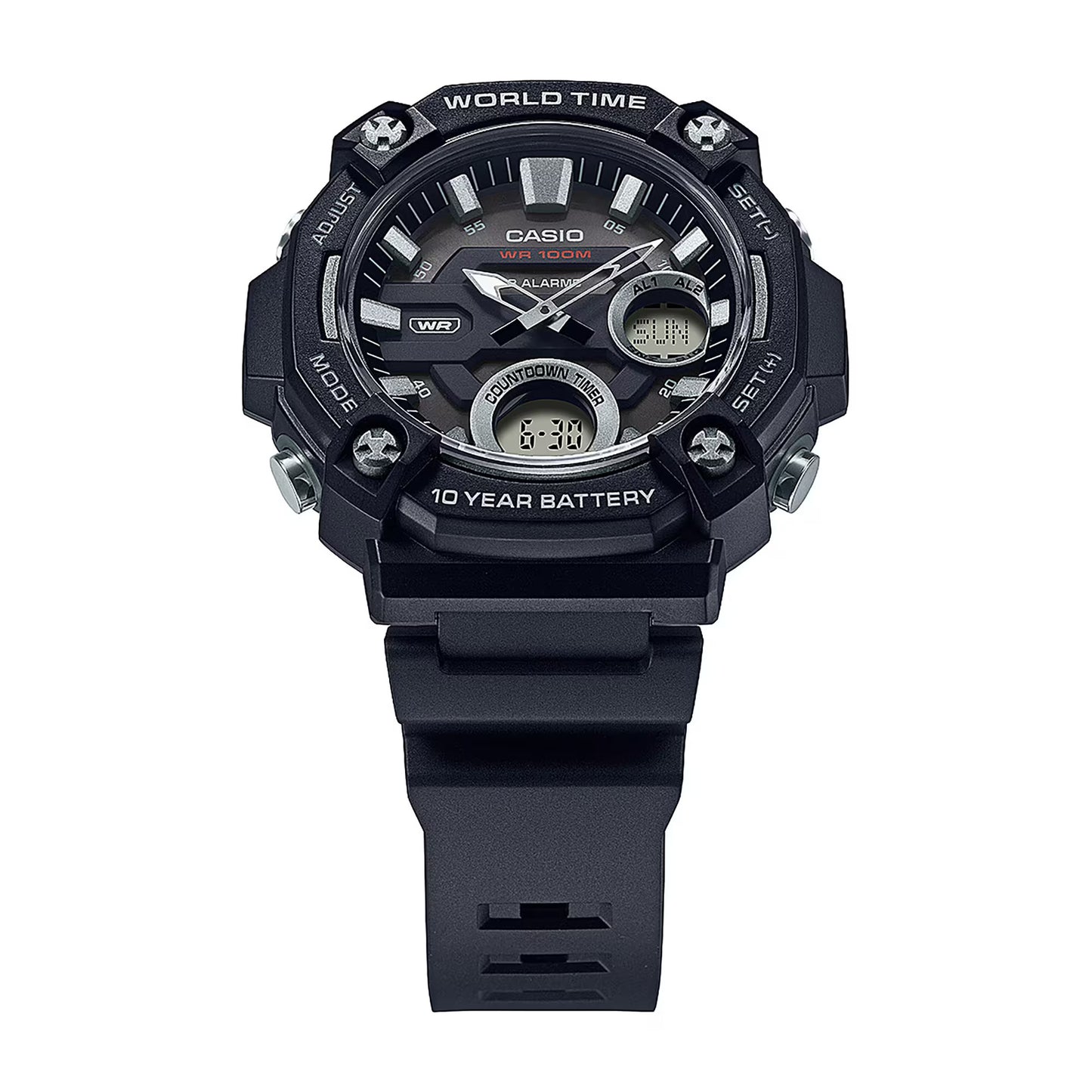 Reloj Análogo-Digital Sport Negro de Hombre
