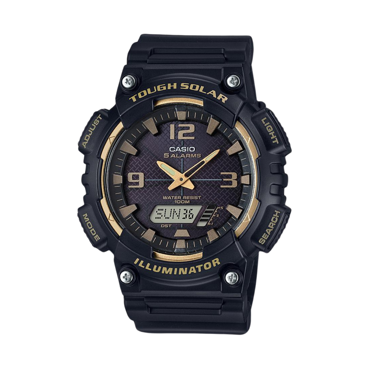 Reloj Análogo Illuminator Sport Negro de Hombre