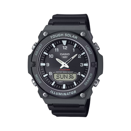 Reloj Análogo Digital Deportivo Negro de Hombre