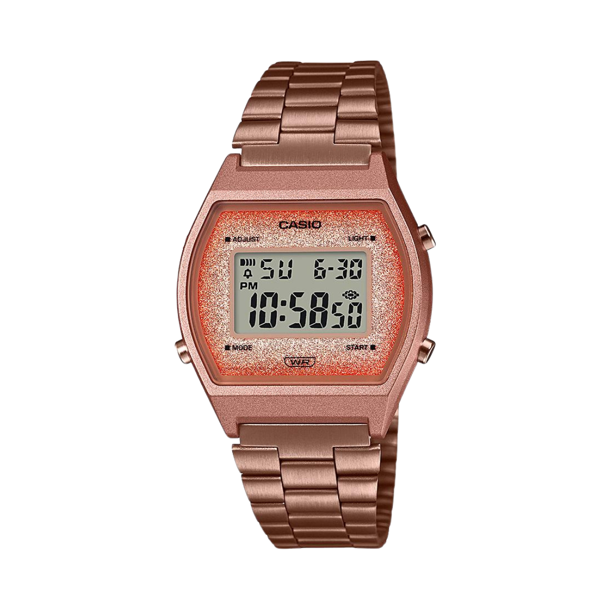 Reloj Digital Vintage Rosado de Hombre