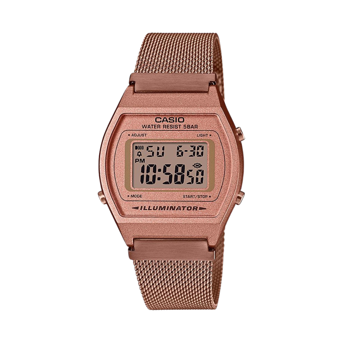 Reloj Digital Vintage Rosado de Hombre