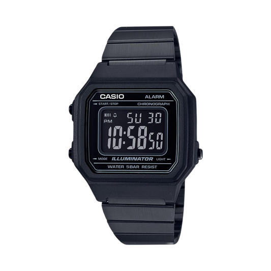 Reloj Digital Illuminator Vintage Negro de Hombre