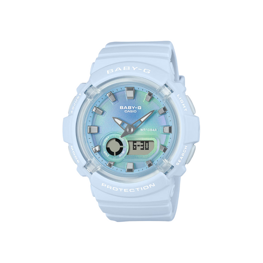 Reloj Análogo Digital Azul Casual de Mujer