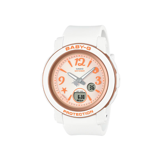Reloj Análogo-Digital Juvenil Blanco de Mujer