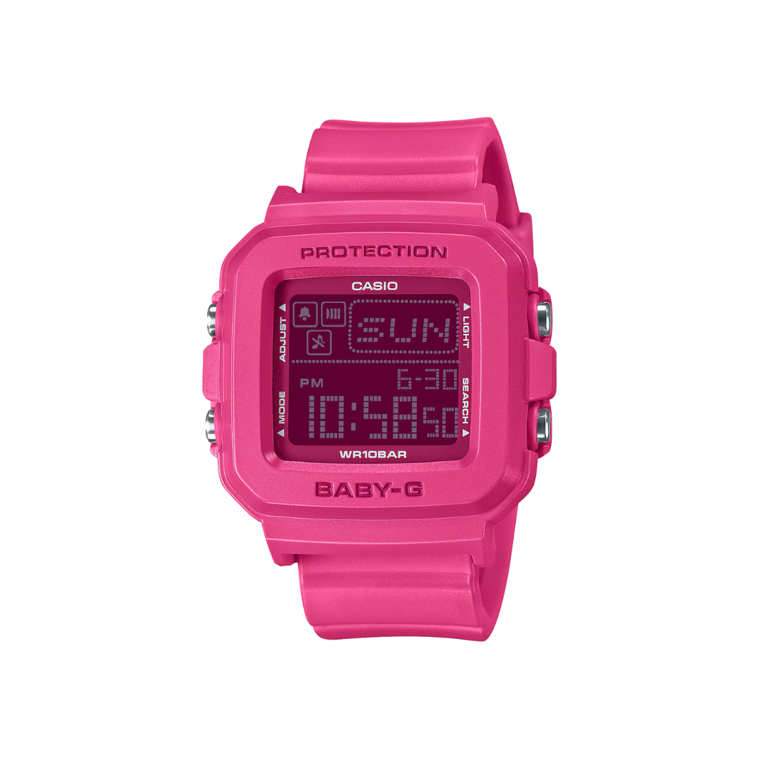 Reloj Digital Juvenil Rosado de Mujer