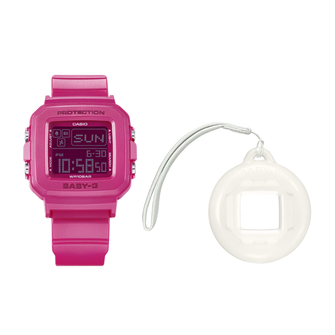 Reloj Digital Juvenil Rosado de Mujer