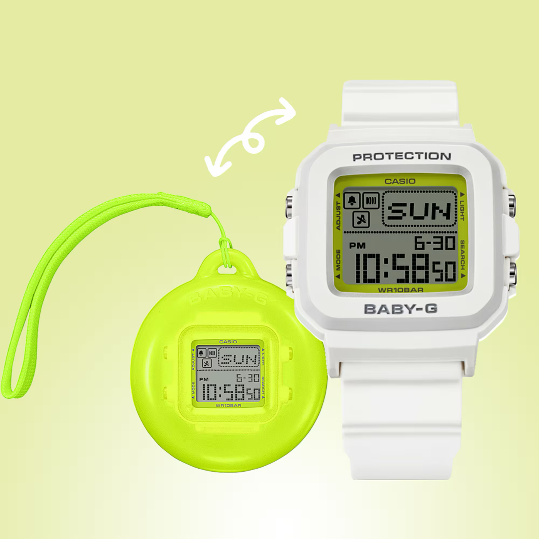 Reloj Digital Juvenil Blanco de Mujer