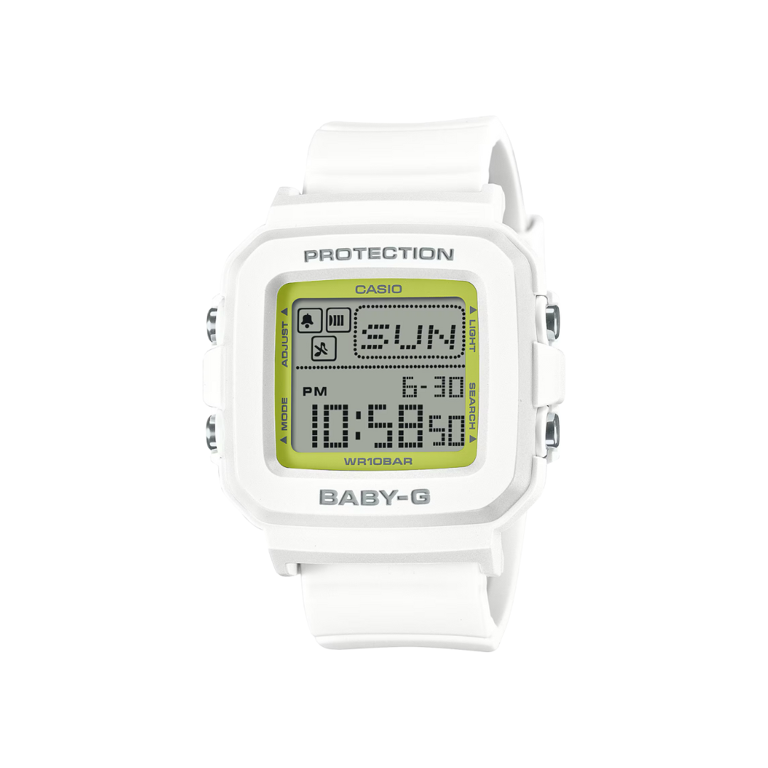 Reloj Digital Juvenil Blanco de Mujer