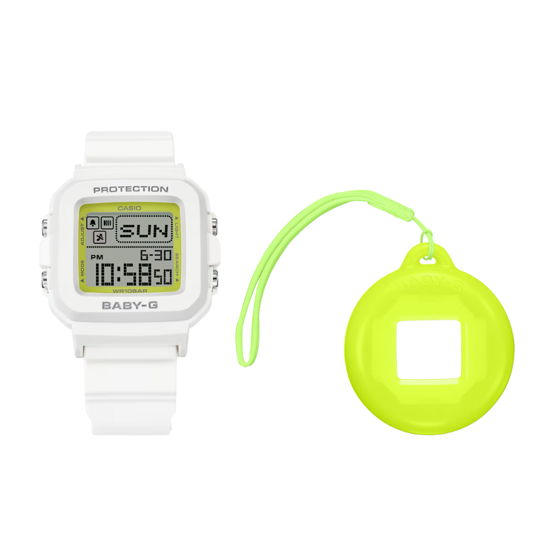 Reloj Digital Juvenil Blanco de Mujer