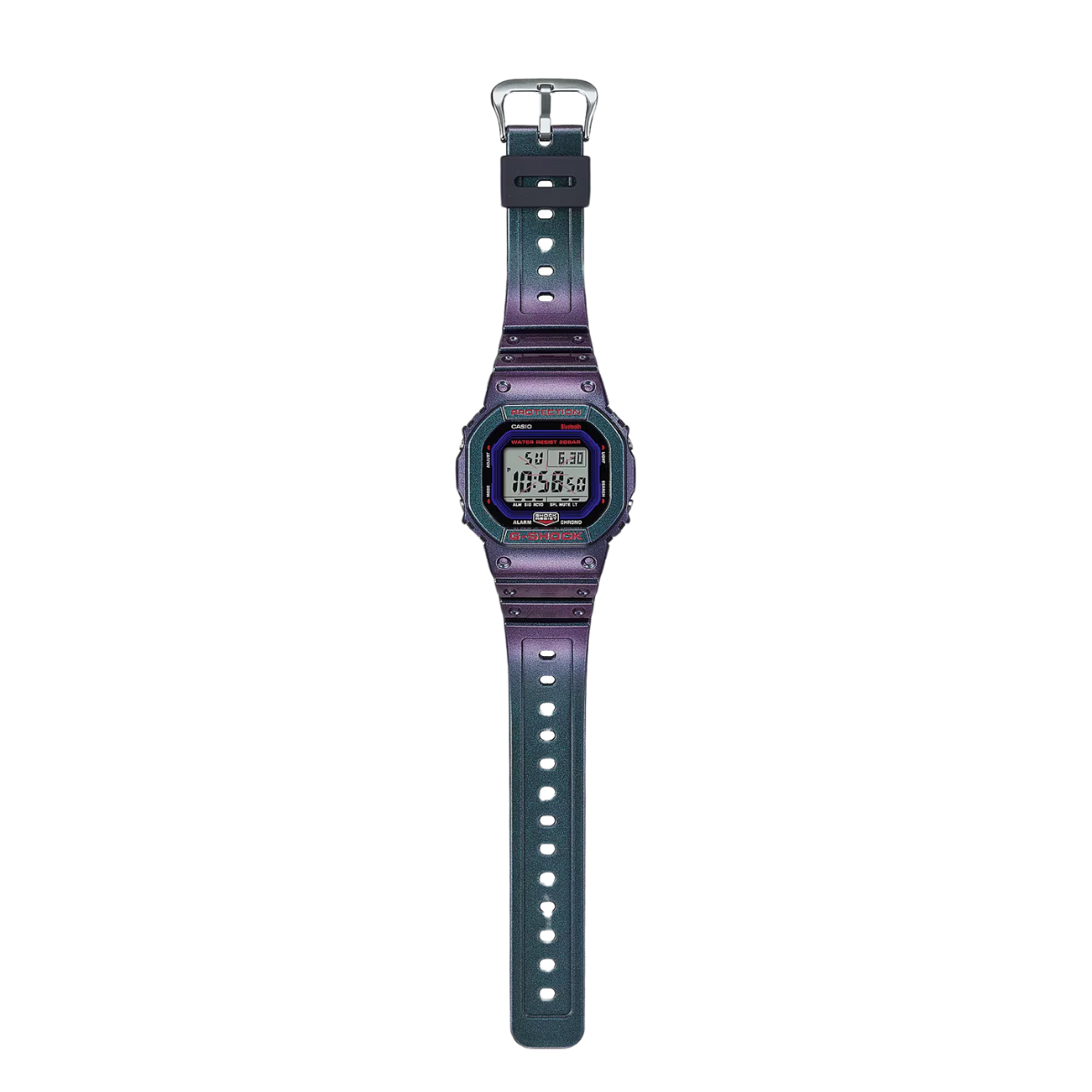 Reloj Digital The Origin Aim High Gradient Juvenil Morado de Hombre