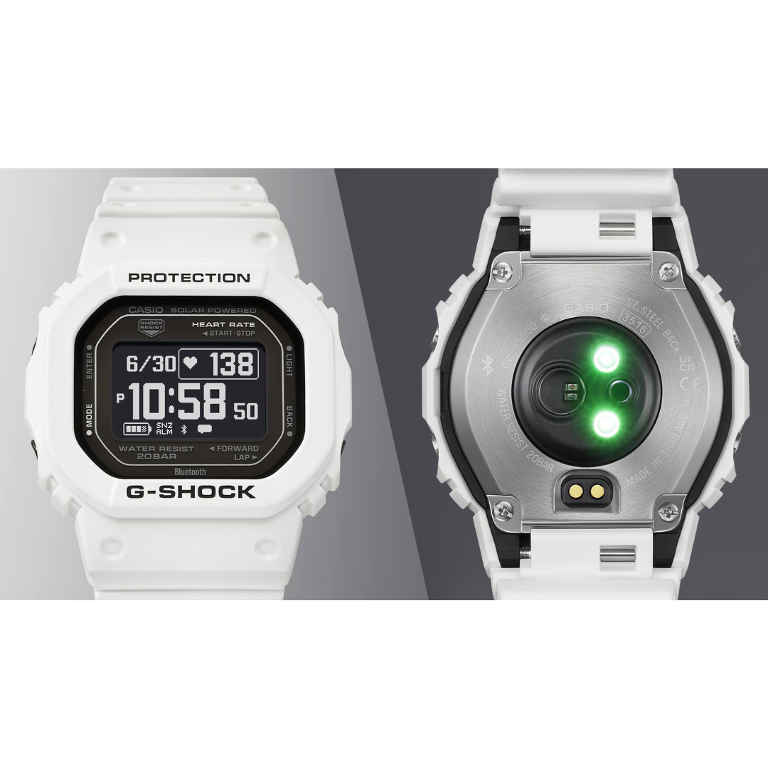 Reloj Digital Sport Blanco de Hombre