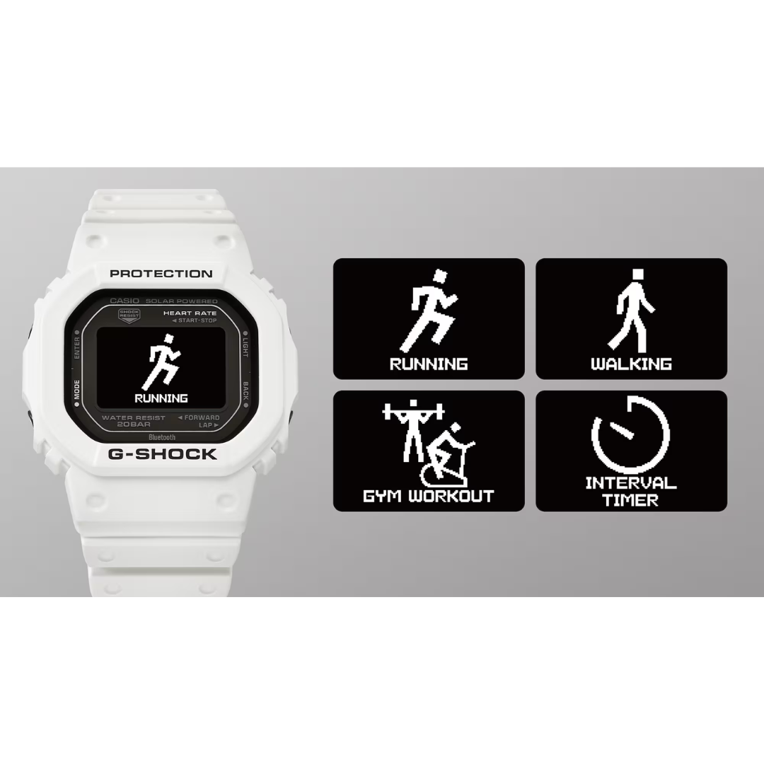 Reloj Digital Sport Blanco de Hombre