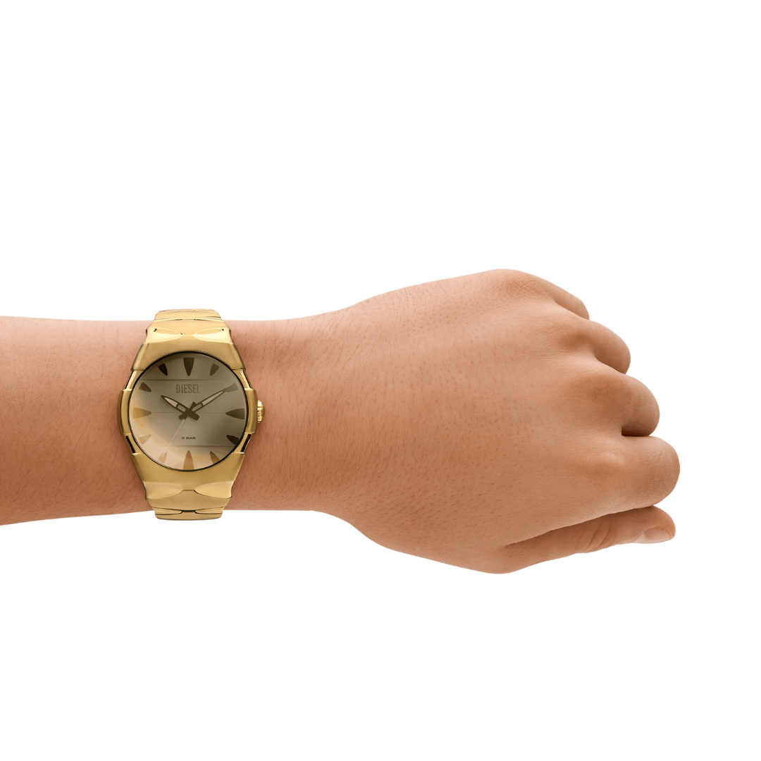 Reloj Análogo Luxury Dorado de Hombre