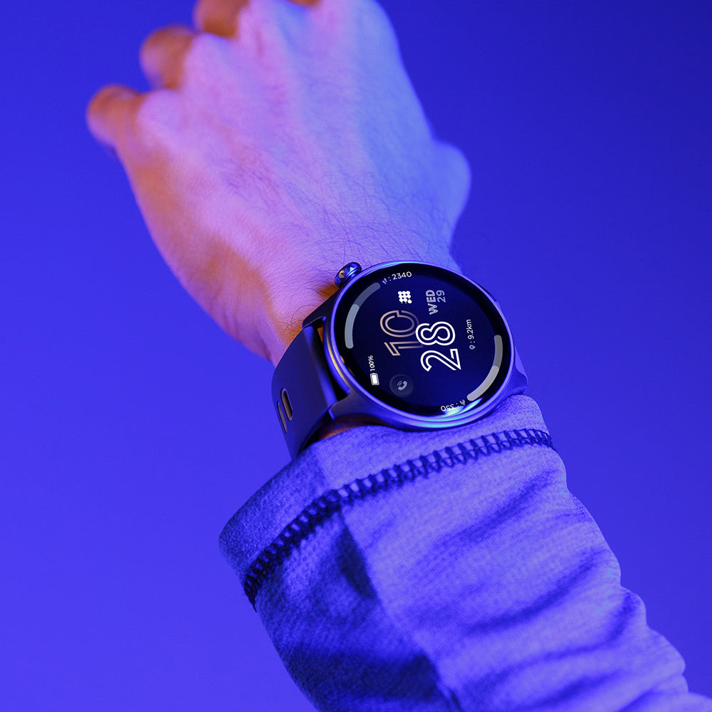 Reloj Digital Smartwatch Aura Pro Azul Sport De Hombre