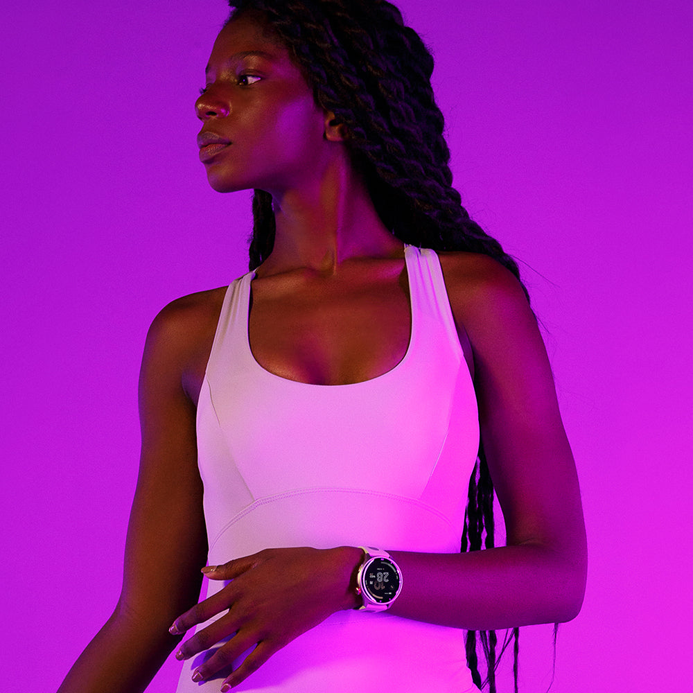 Reloj Digital Smartwatch Aura Pro Rosado Sport Unisex