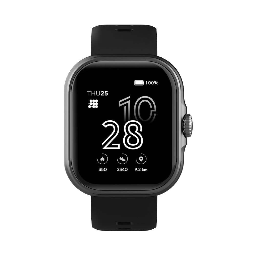 Amazon Reloj Tactil Hombre Reloj Digital Smartwatch Viva Negro