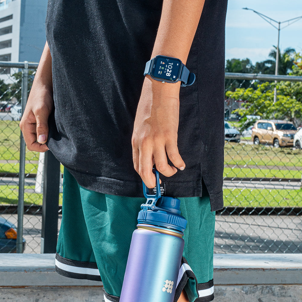 Reloj Digital Smartwatch Teens Deepest Azul Kids Juvenil de Mujer