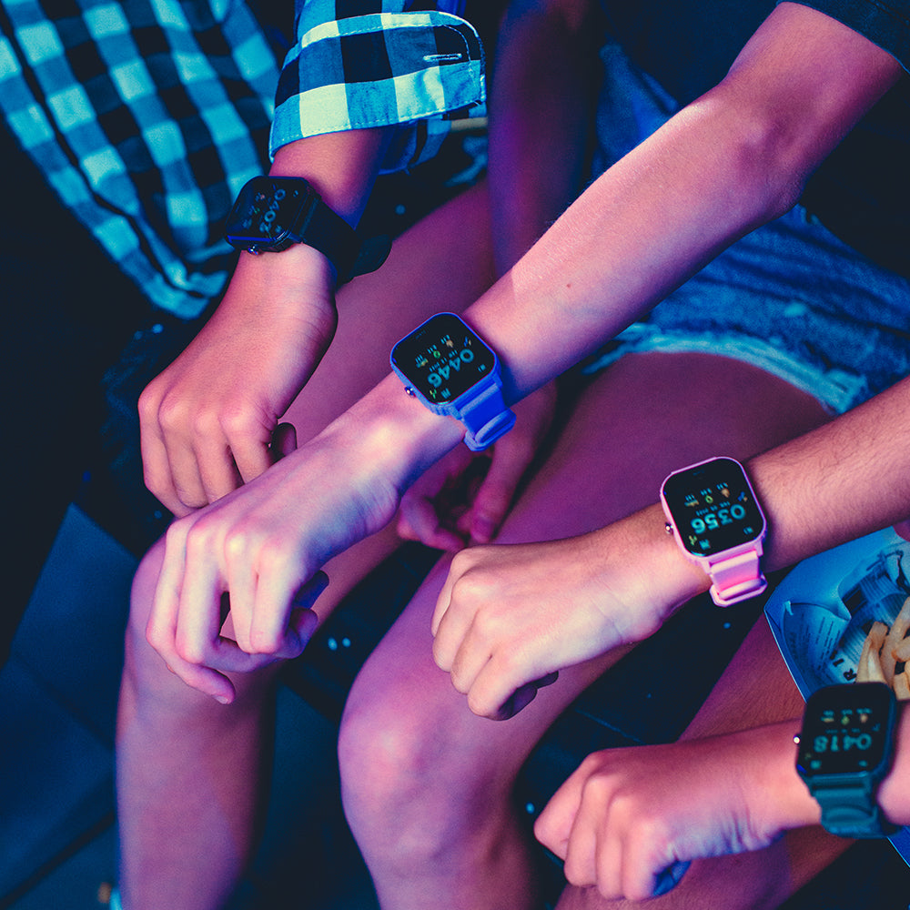 Reloj Digital Smartwatch Teens Deepest Azul Kids Juvenil de Mujer